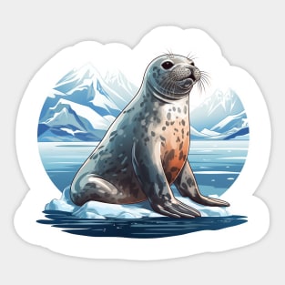 Leopard Seal Sticker